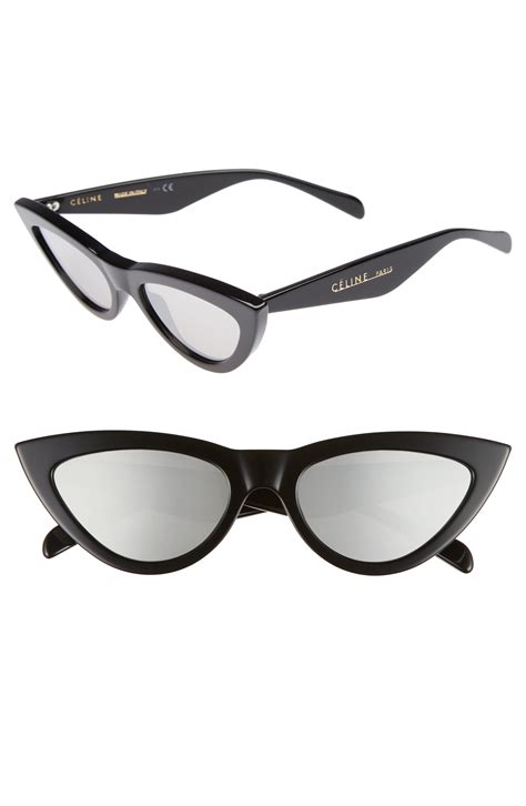 celine cat eye s004 sunglasses|Celine 56mm cat eye sunglasses.